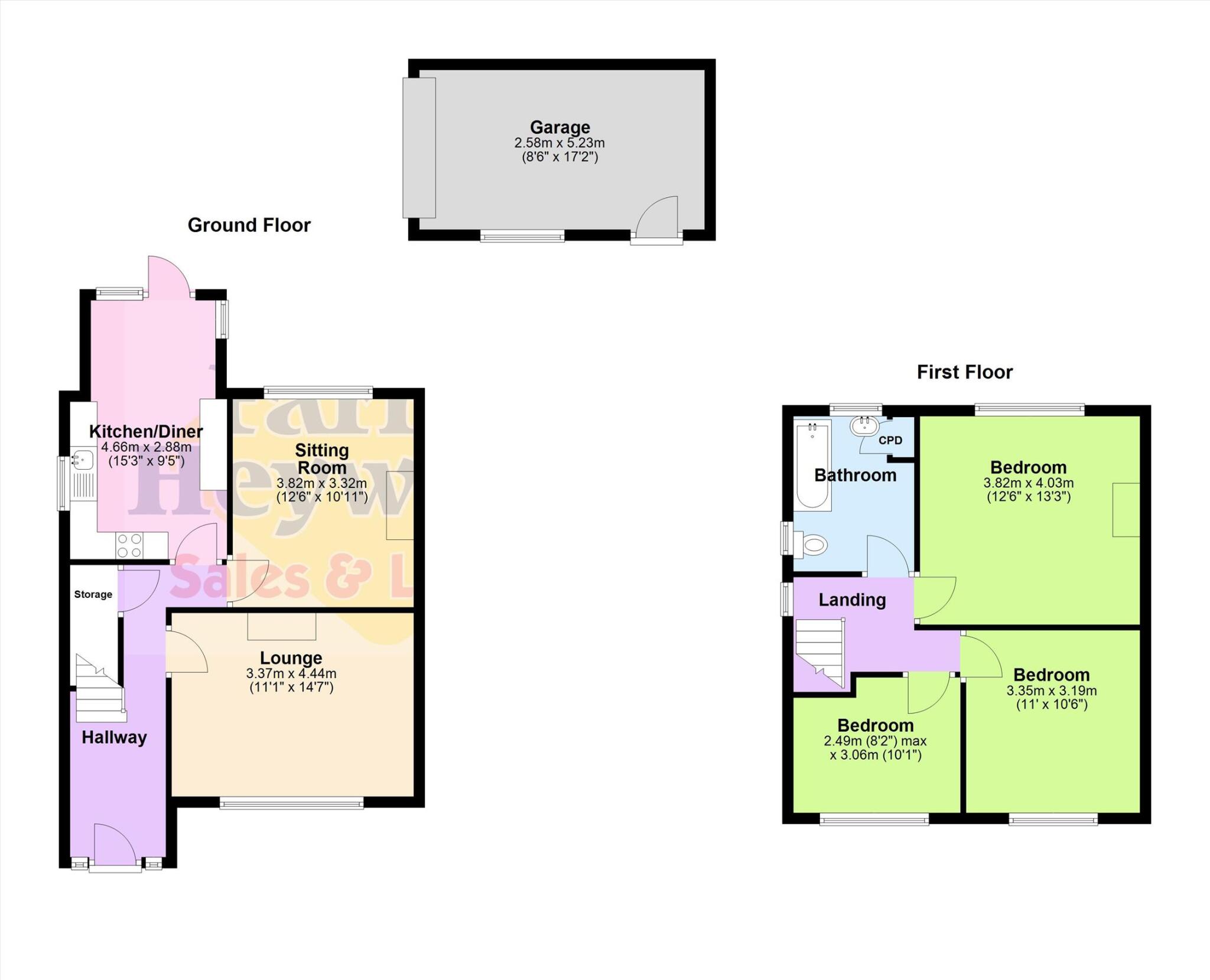 Kerslea Avenue, Poulton Le Fylde floorplan