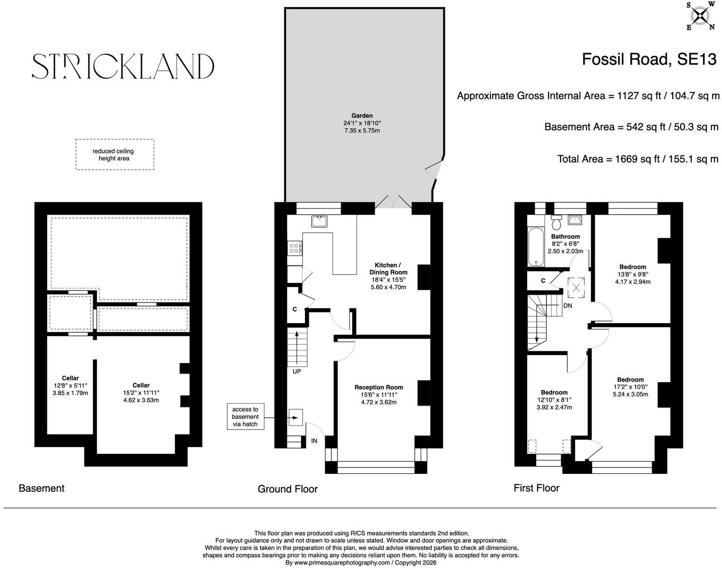 Fossil Road, London SE13 floorplan