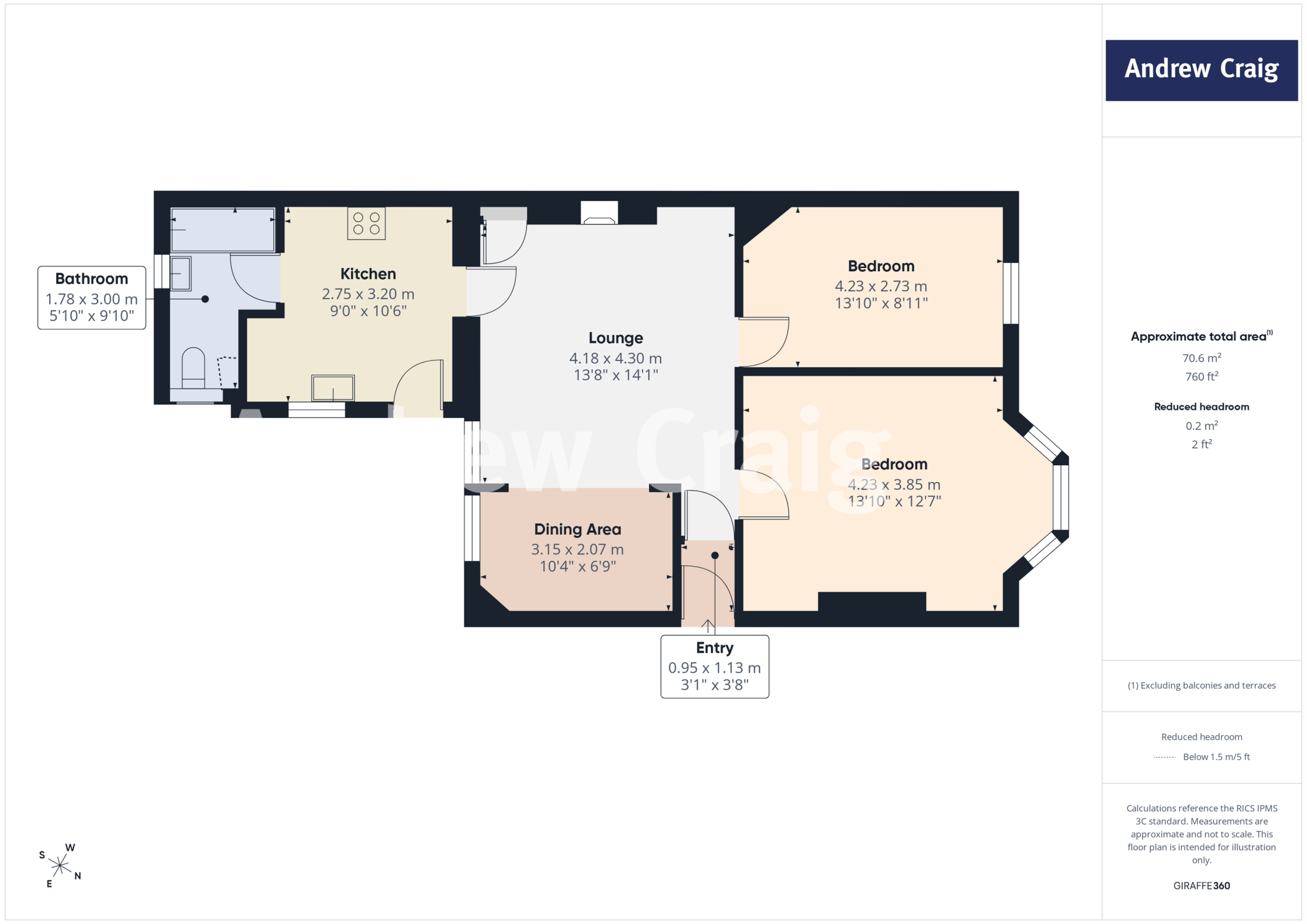 Oakfield Terrace, Gosforth floorplan