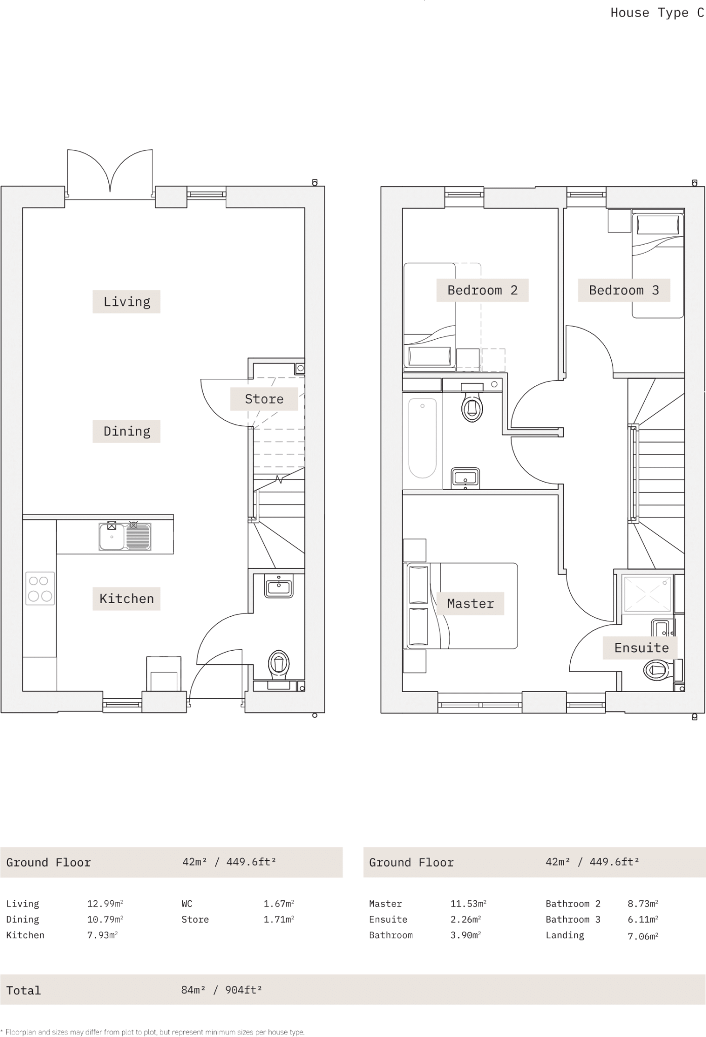 Grandstand Avenue, Salford, Greater Manchester, M6 floorplan