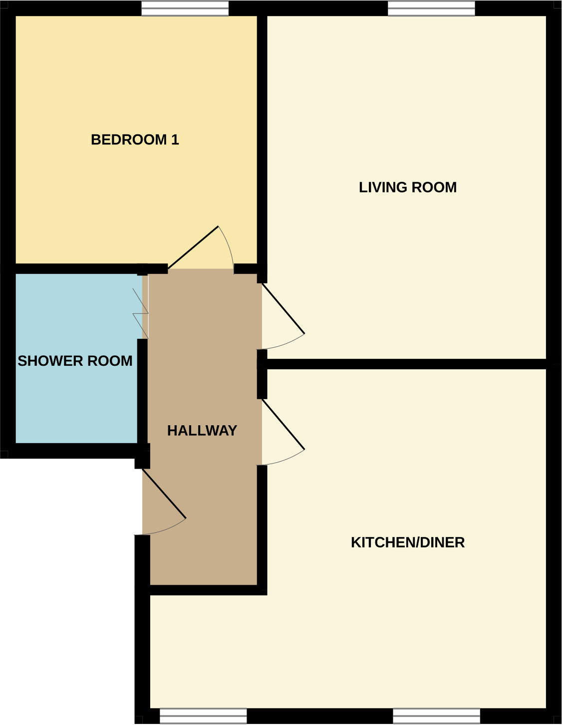 55 Hamilton Street, Saltcoats, KA21 5DT floorplan