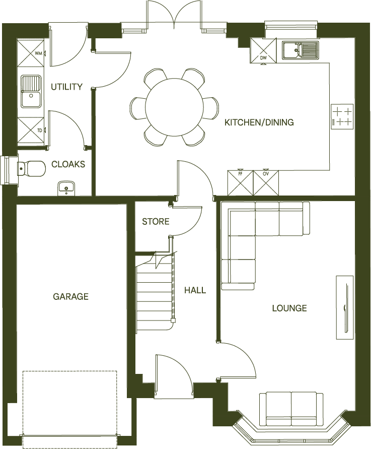 Swn y Mor,
Gronant Road,
Prestatyn,
LL19 floorplan