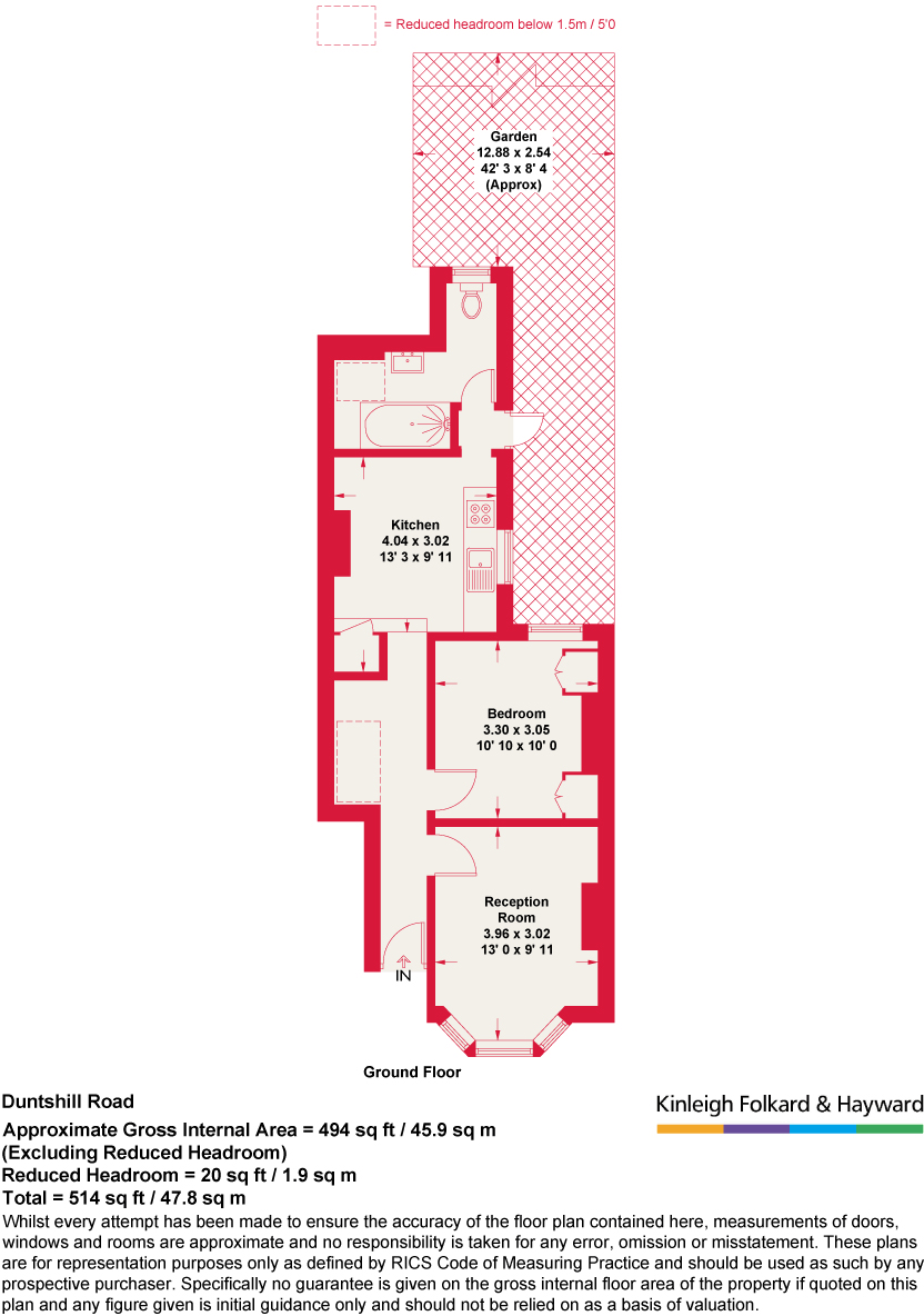 Duntshill Road, Earlsfield, London, SW18 floorplan