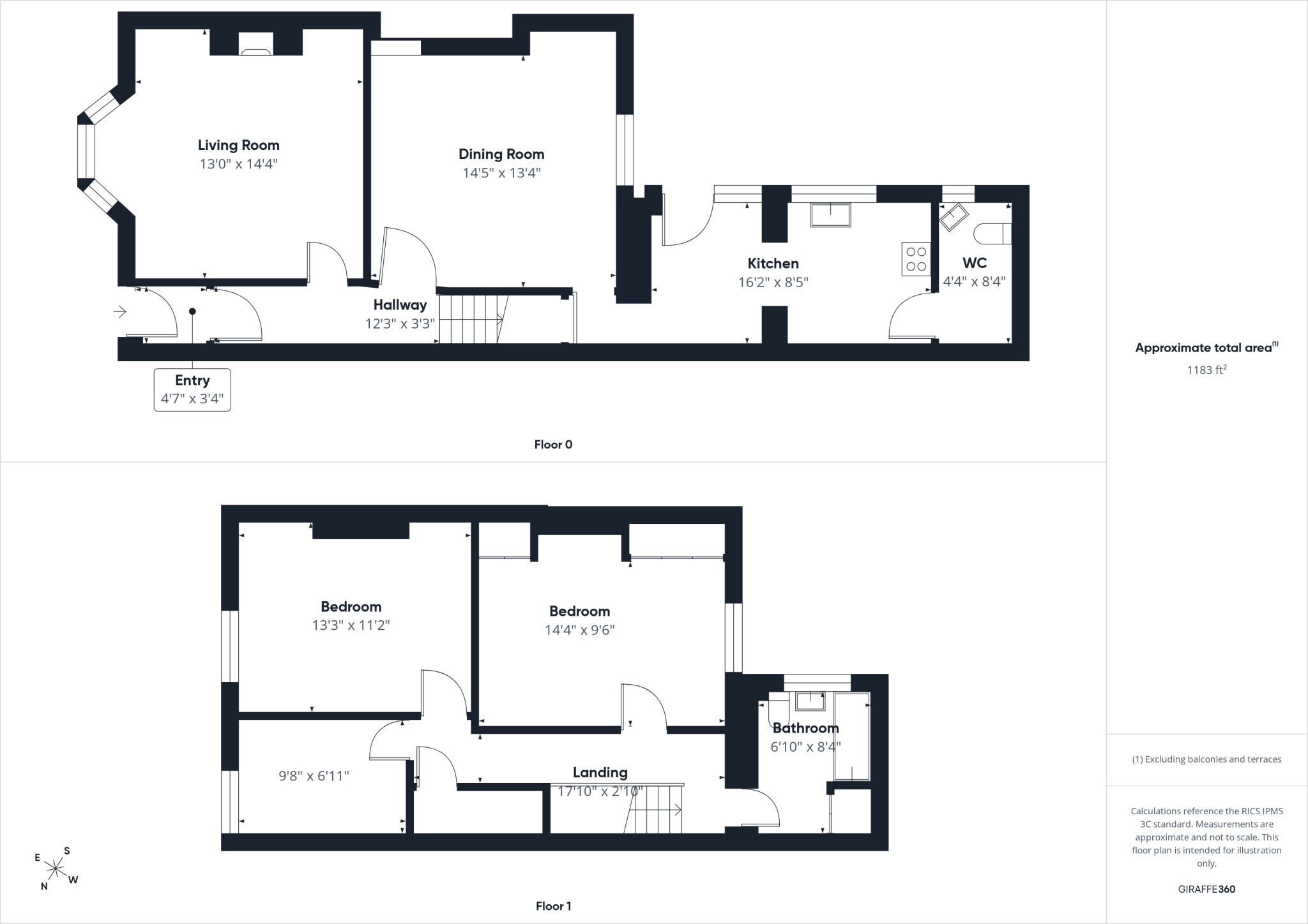 South Church Road, Bishop Auckland, Durham, DL14 floorplan