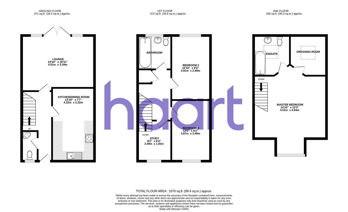 Mill Hill Wood Way, Ibstock floorplan