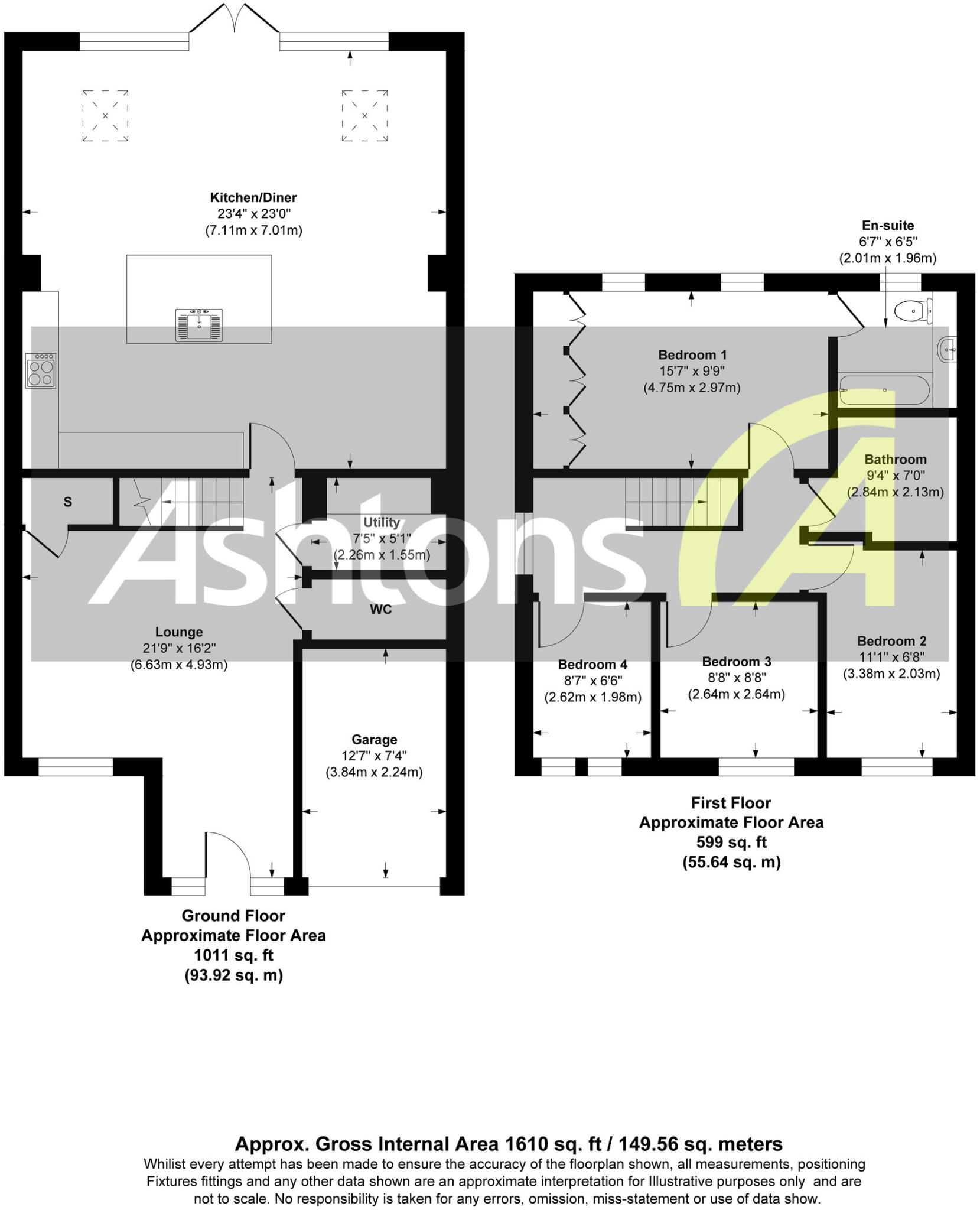 Lane Head Avenue, Lowton, WA3 floorplan