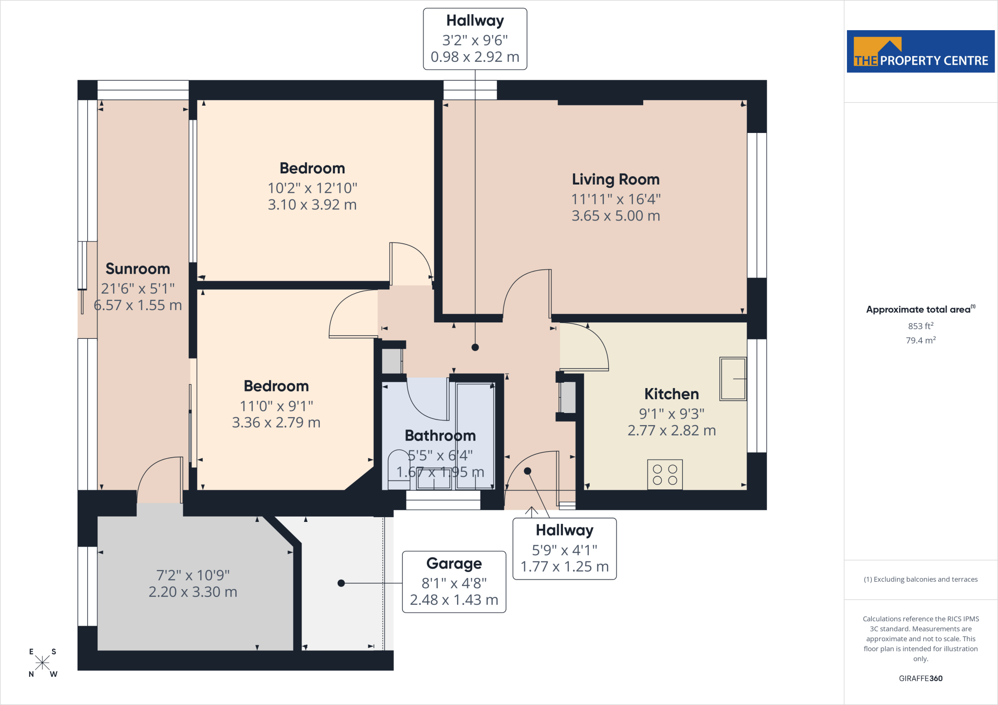 Ferndale Close, Worcester, Worcestershire, WR3 floorplan
