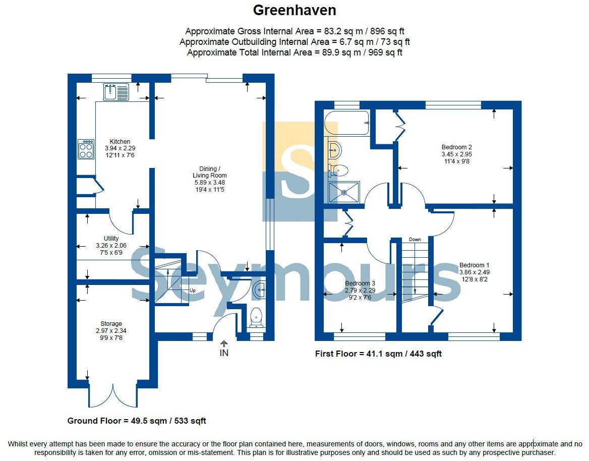 Greenhaven, Yateley floorplan