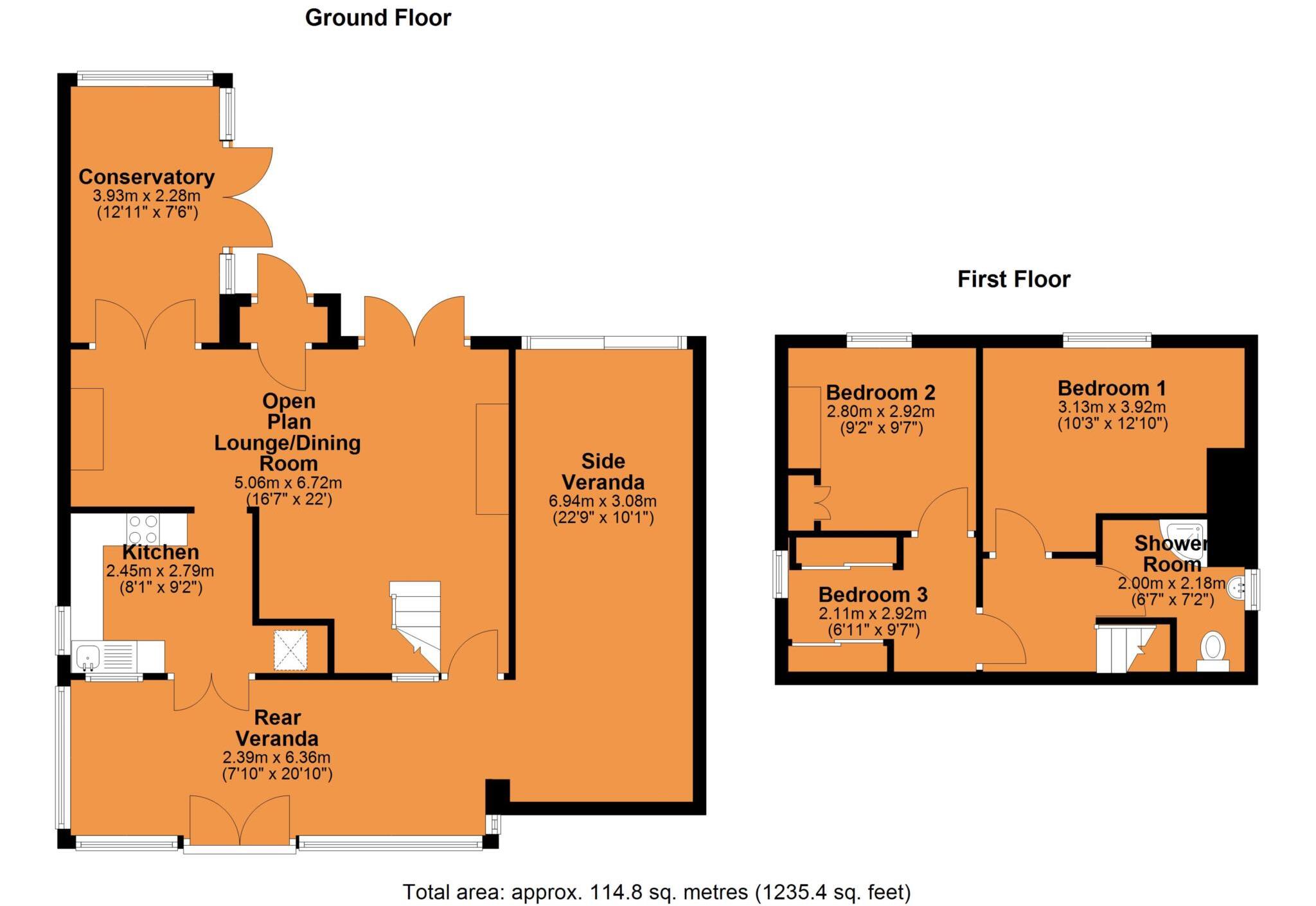 Church Walk, Thurlaston floorplan
