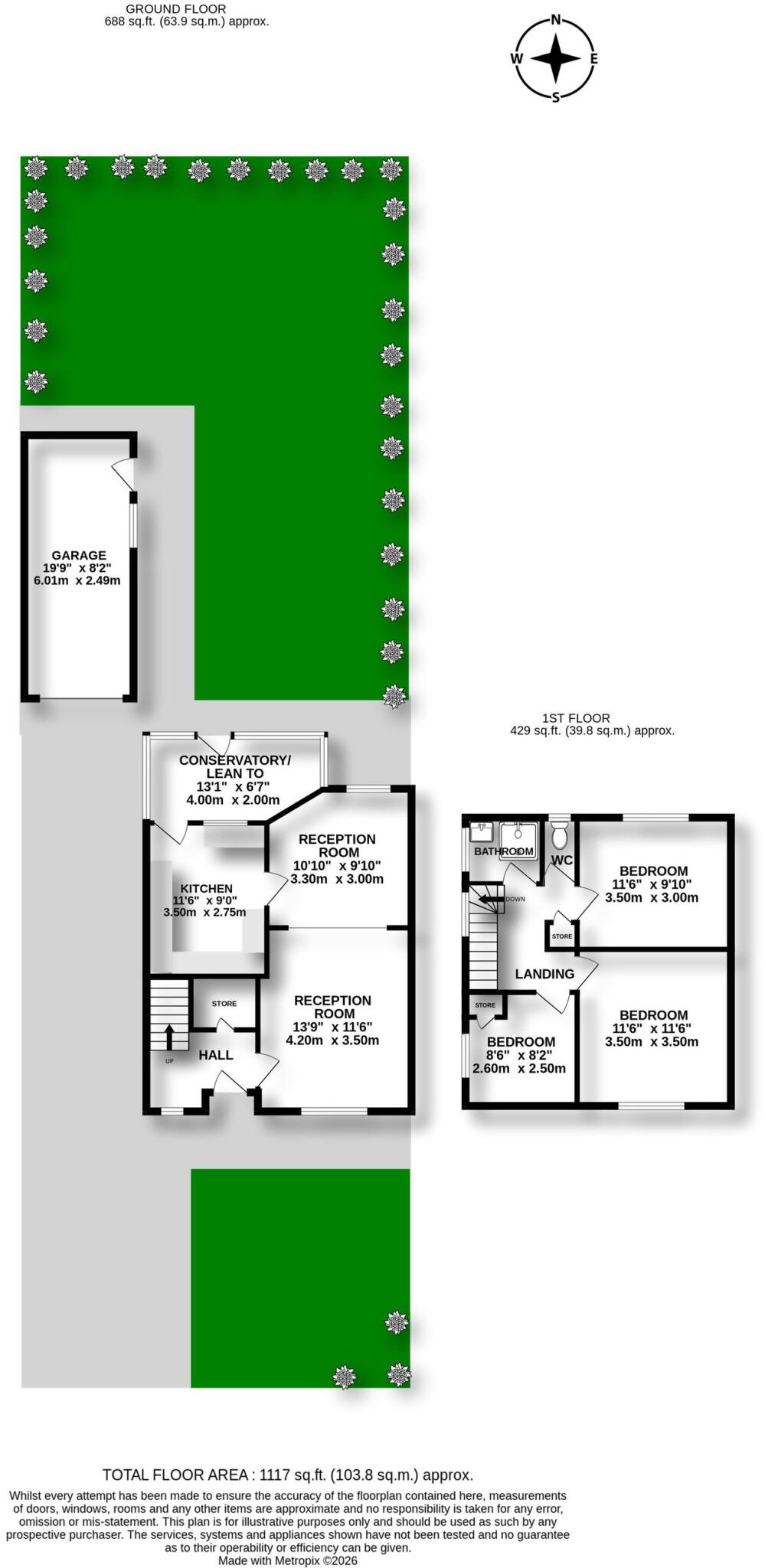 Frankby Grove, Upton, CH49 floorplan