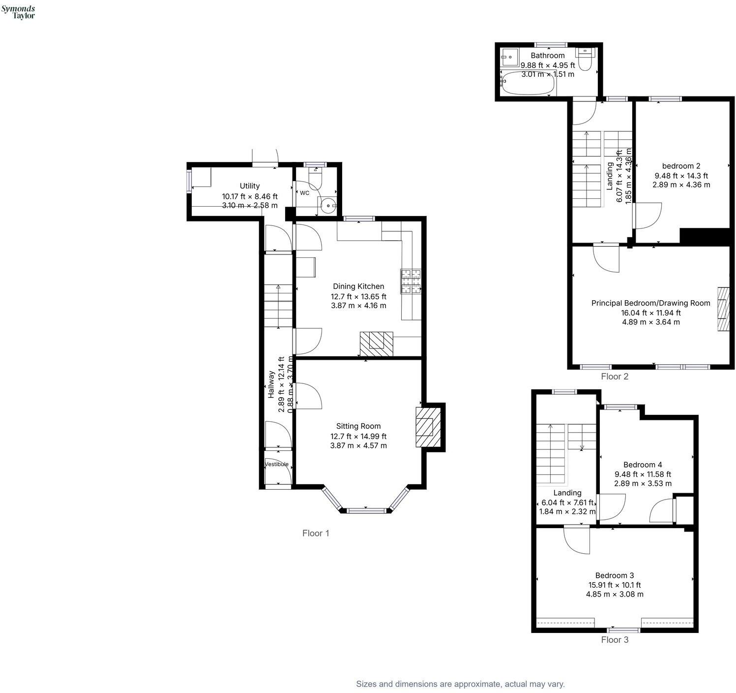 Heaton Grove, Heaton, NE6 floorplan