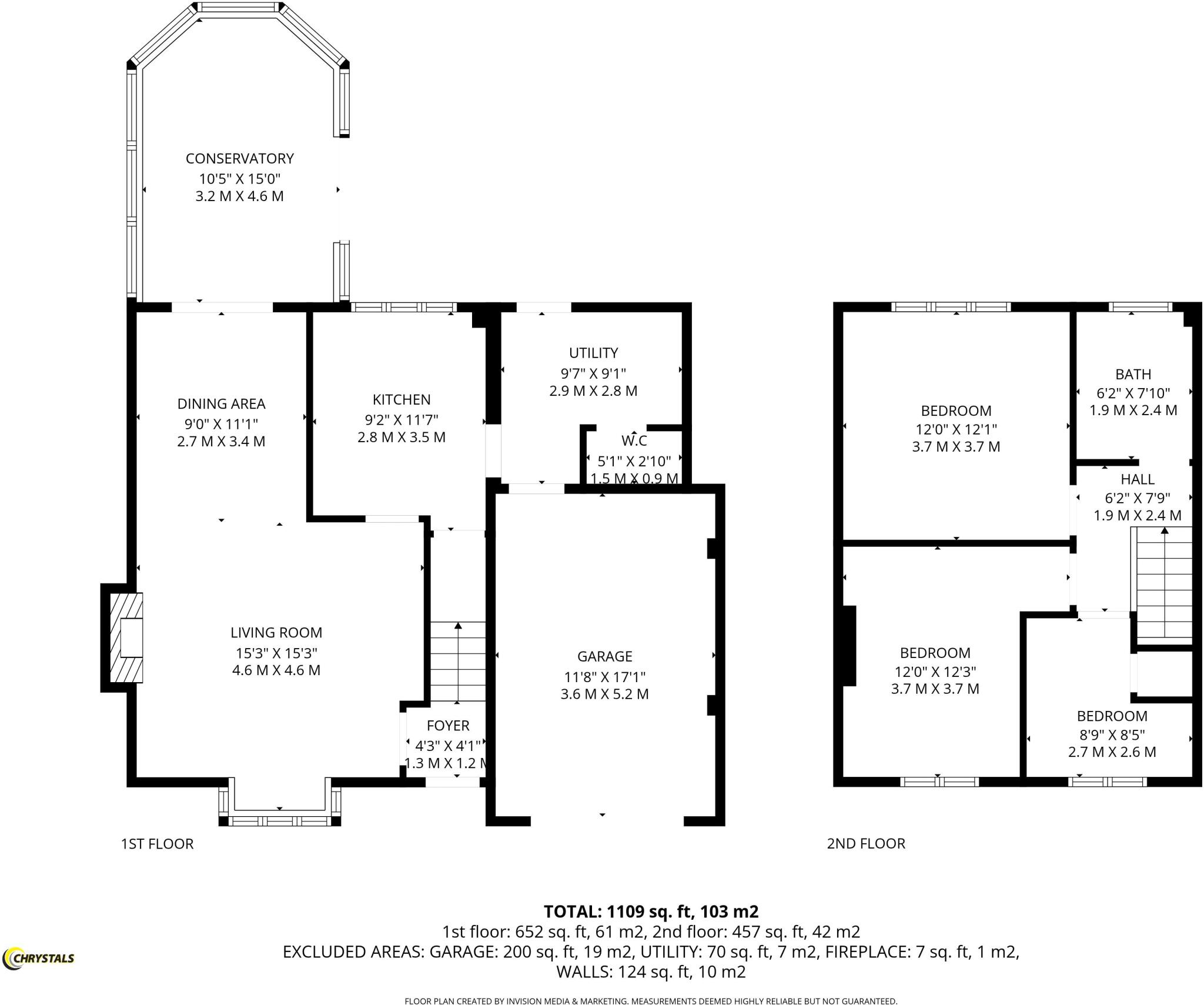 31 Meadow Crescent, Douglas, IM2 1NS floorplan