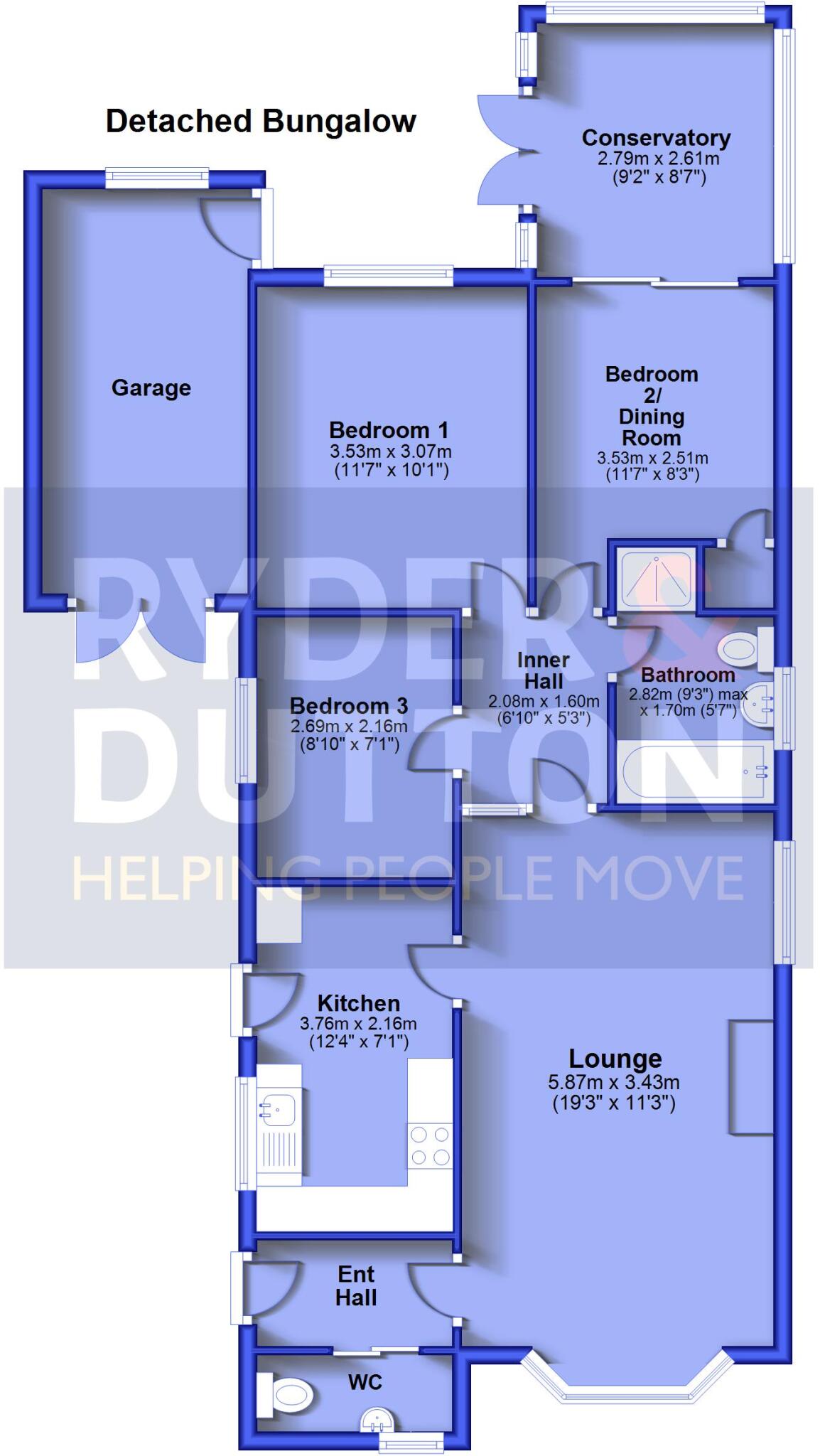 Middlegate Green, Loveclough, Rossendale, BB4 floorplan
