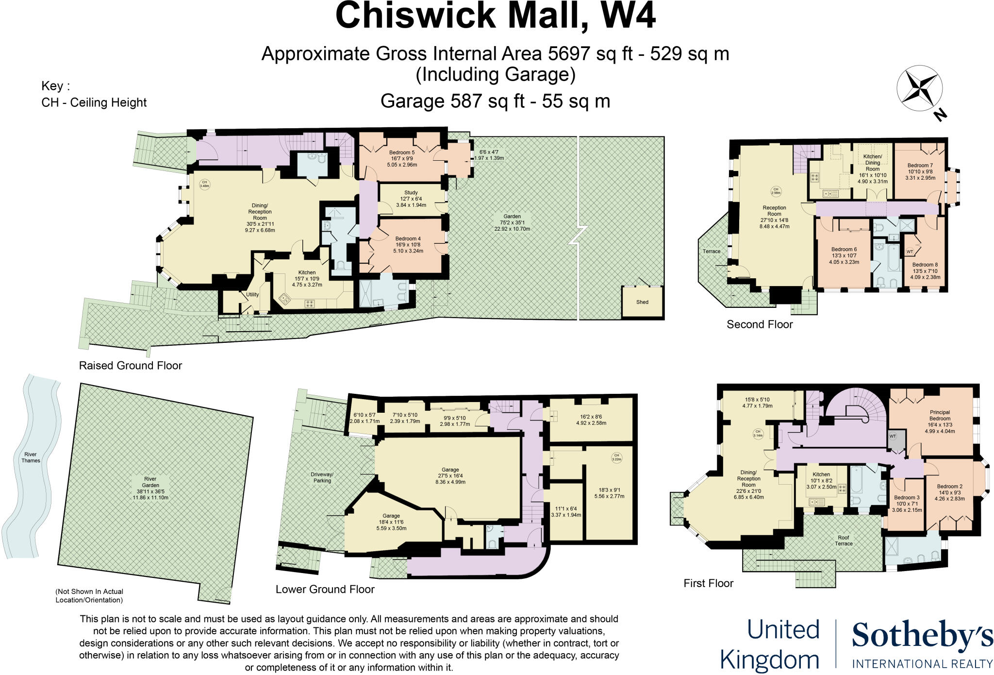 Chiswick Mall, Chiswick, London, W4 floorplan