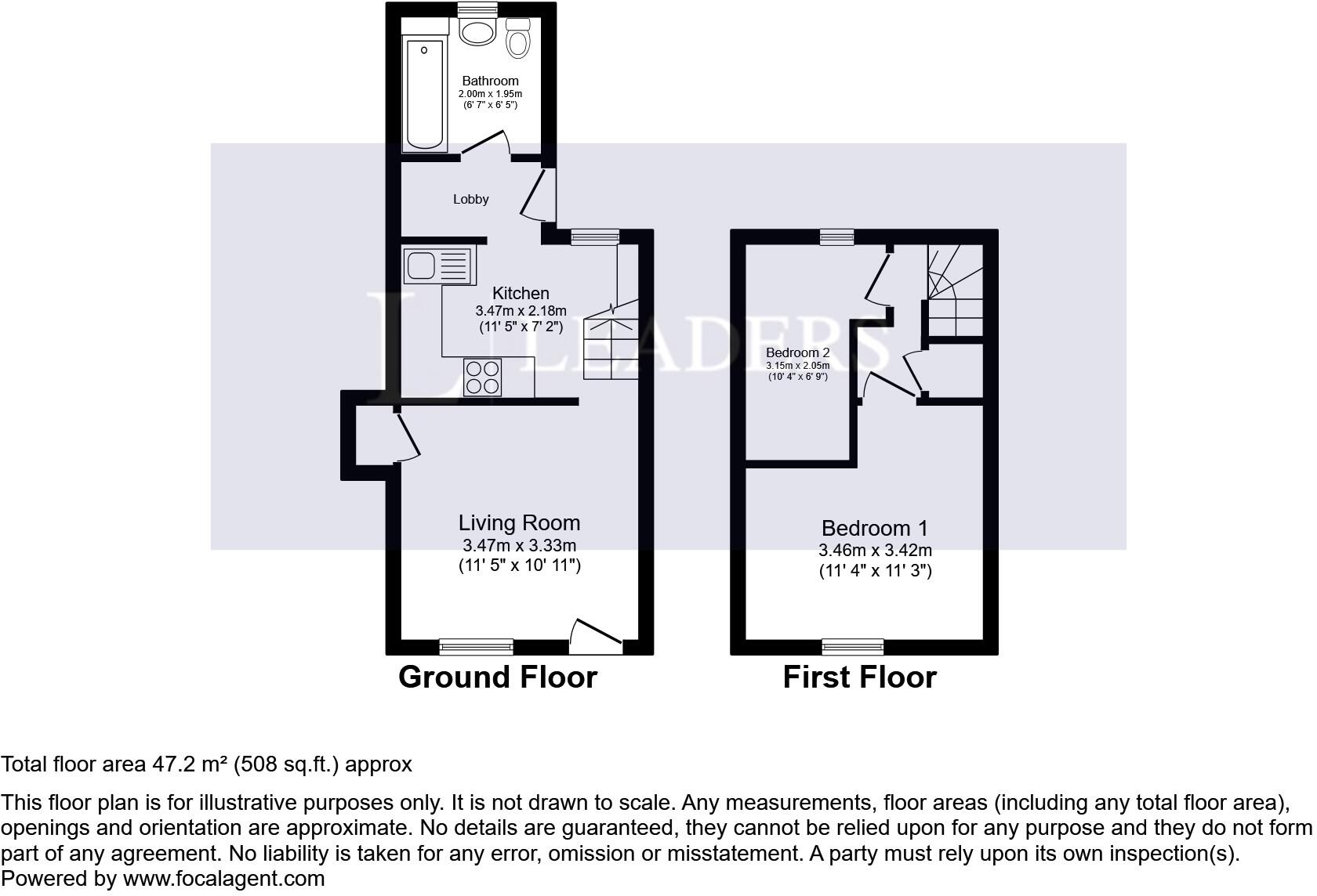 Butt Road, CO3 floorplan
