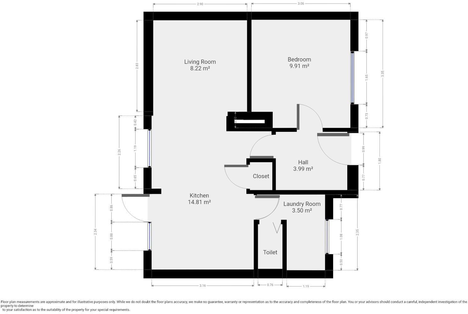 27/28 - Bassingham Crescent - Student House floorplan