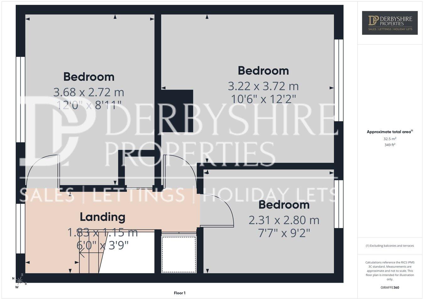 Charnwood Crescent, Newton, DE55 floorplan