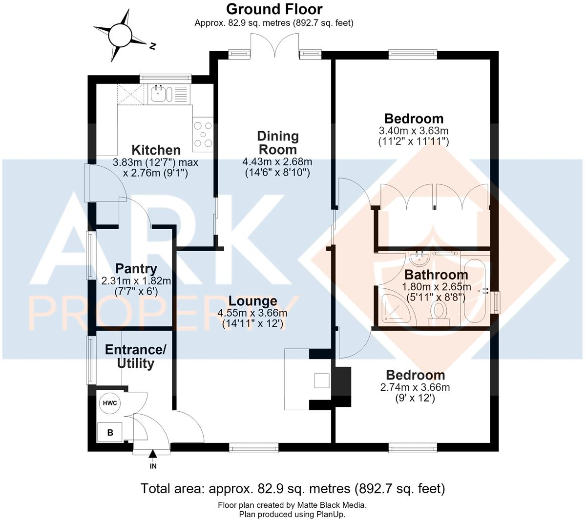 Northorpe Road, Donington floorplan
