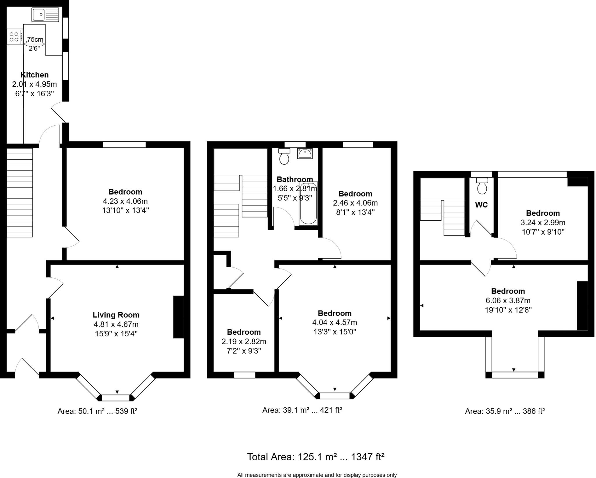 Roker Avenue, Roker, Sunderland, SR6 floorplan