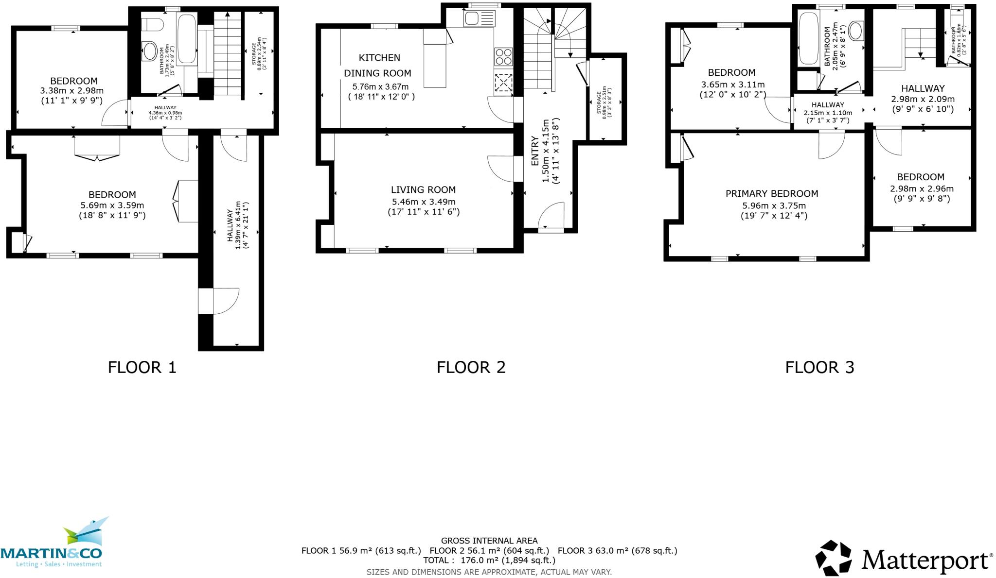 Montpellier Villas, Cheltenham floorplan