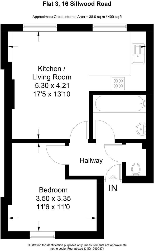 Sillwood Road, Brighton floorplan