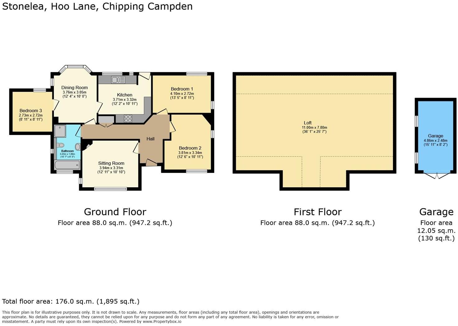 Hoo Lane, Chipping Campden floorplan