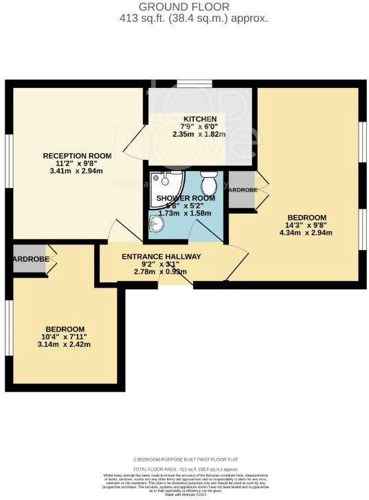 Meopham Road, Mitcham, CR4 floorplan