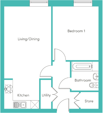 Cowan Terrace, Sunderland, SR2 floorplan