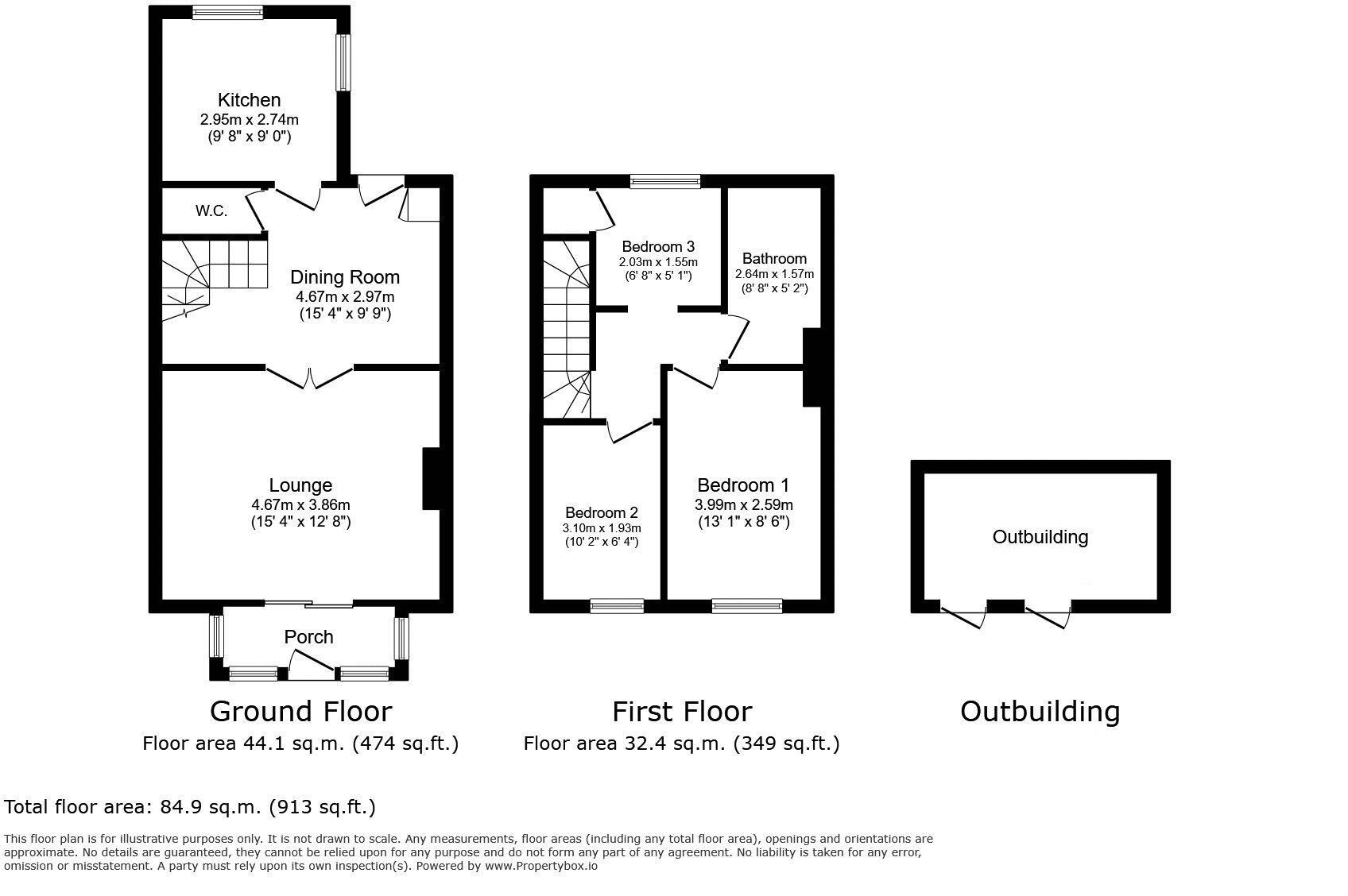 Station Cottages, Morpeth floorplan