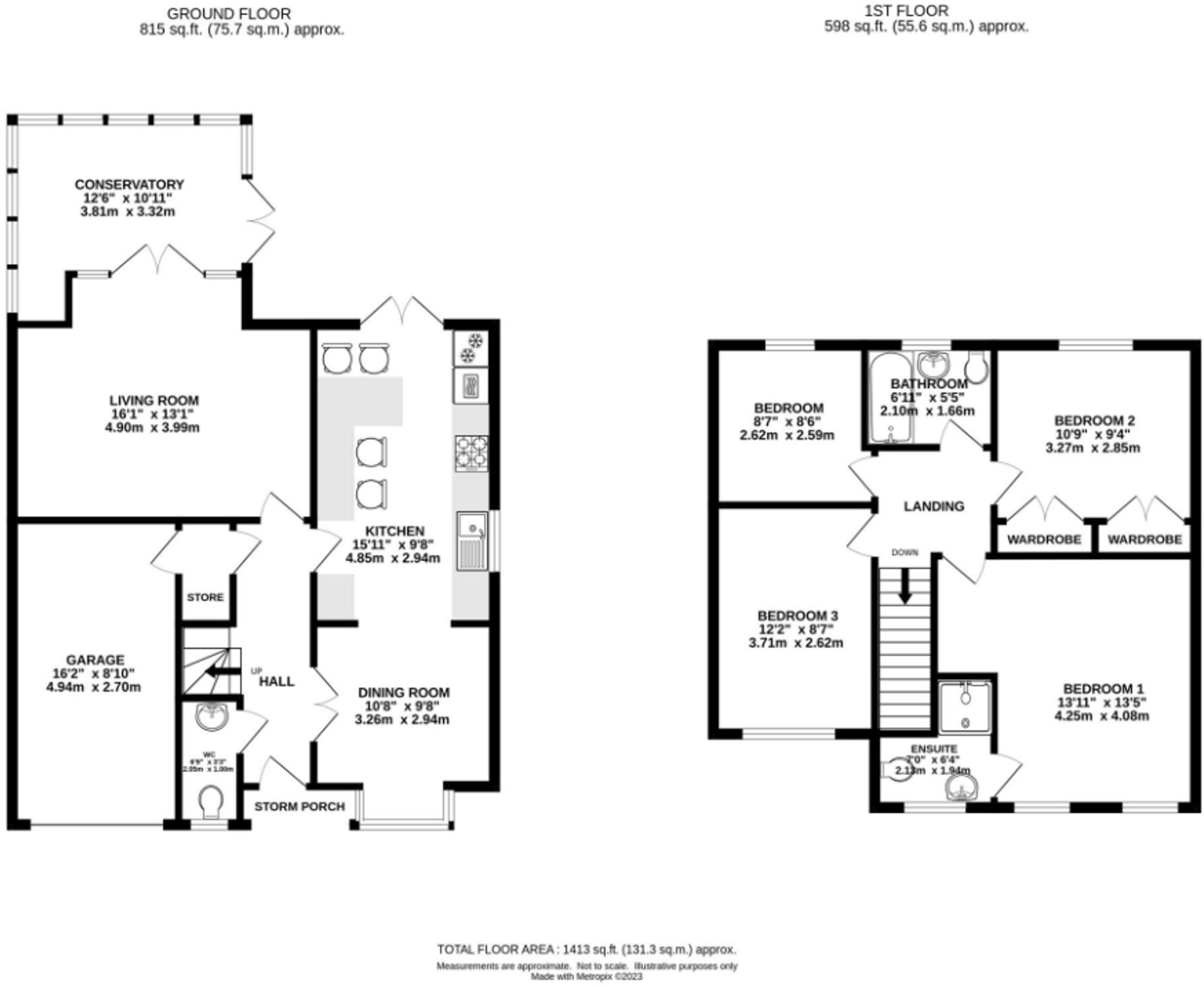 Valemount, Hadfield, SK13 floorplan