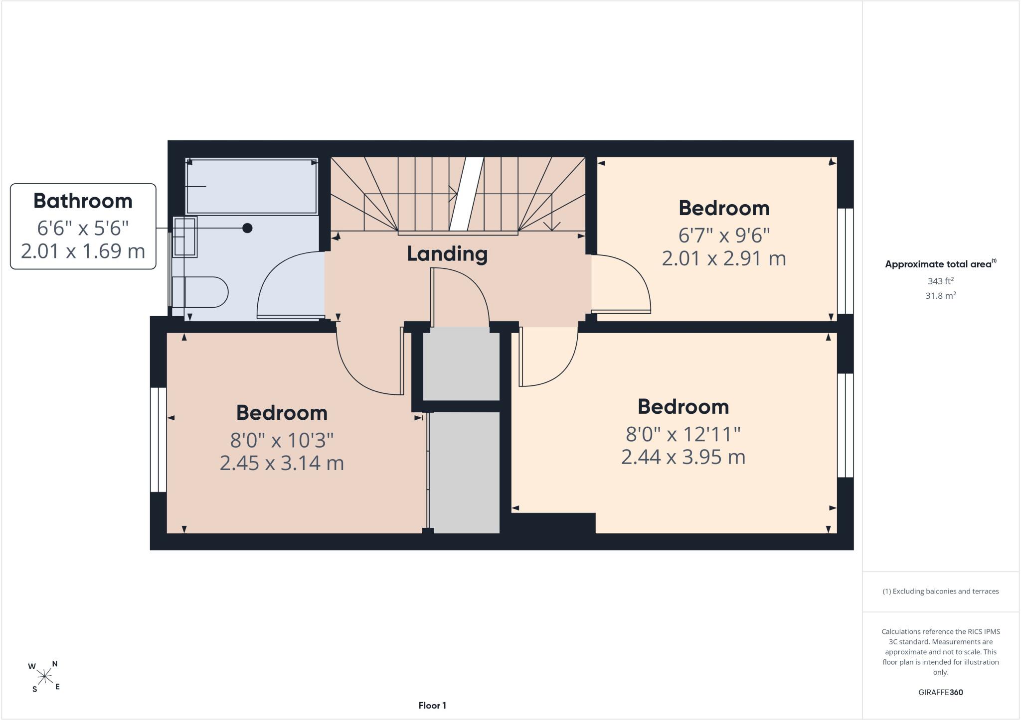 Hedge Sparrow Road, Stowmarket, Suffolk, IP14 5UY floorplan