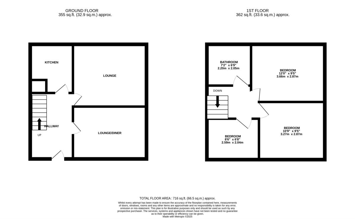 Woodcock Road, Norwich floorplan