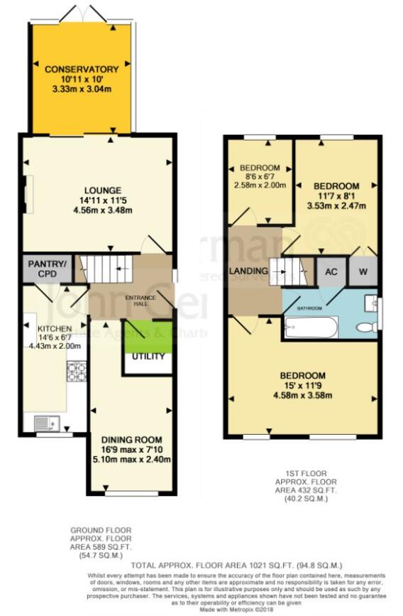 Hallam Road, Uttoxeter floorplan