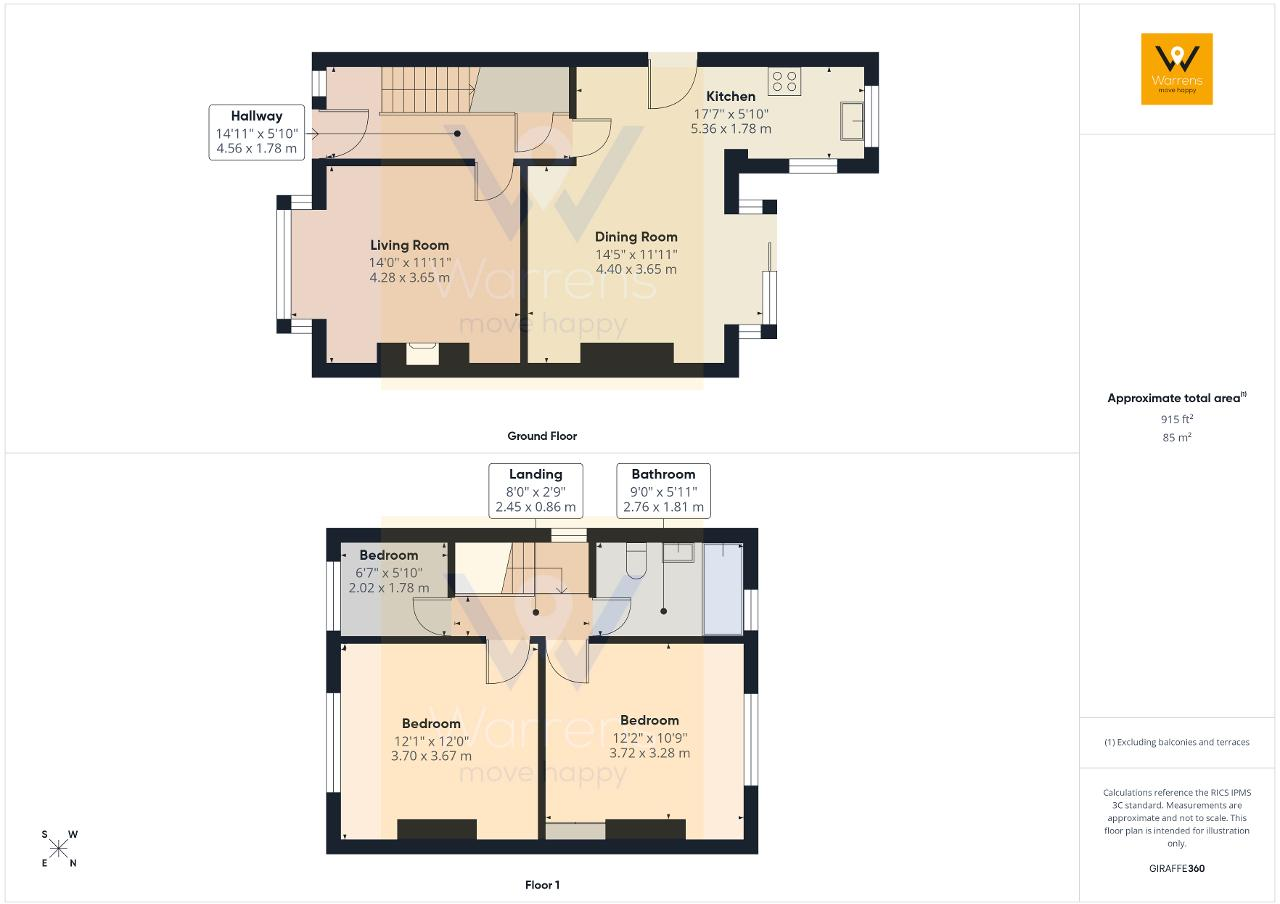 Glenwood Grove, Woodsmoor, Stockport, SK2 7EF floorplan