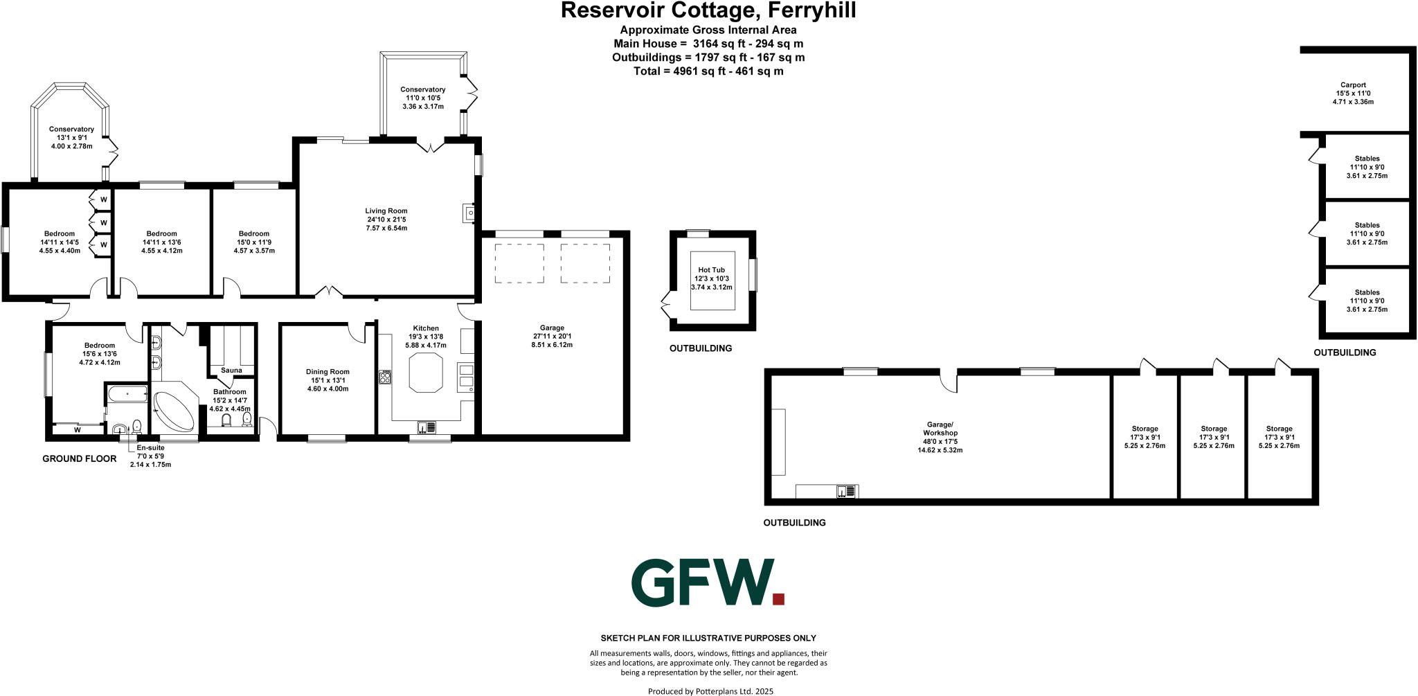 Ferryhill, County Durham, DL17 floorplan