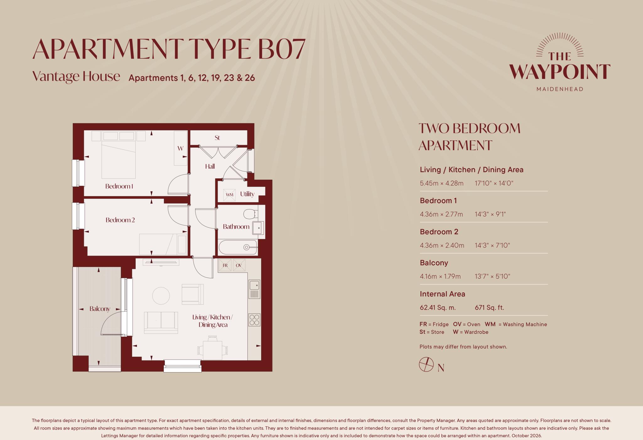 6 Vantage House  floorplan