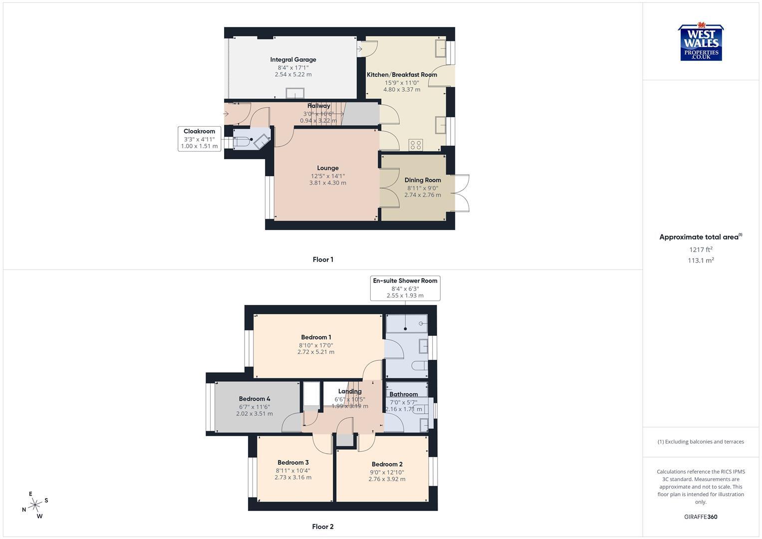 The Mariners, Llanelli floorplan
