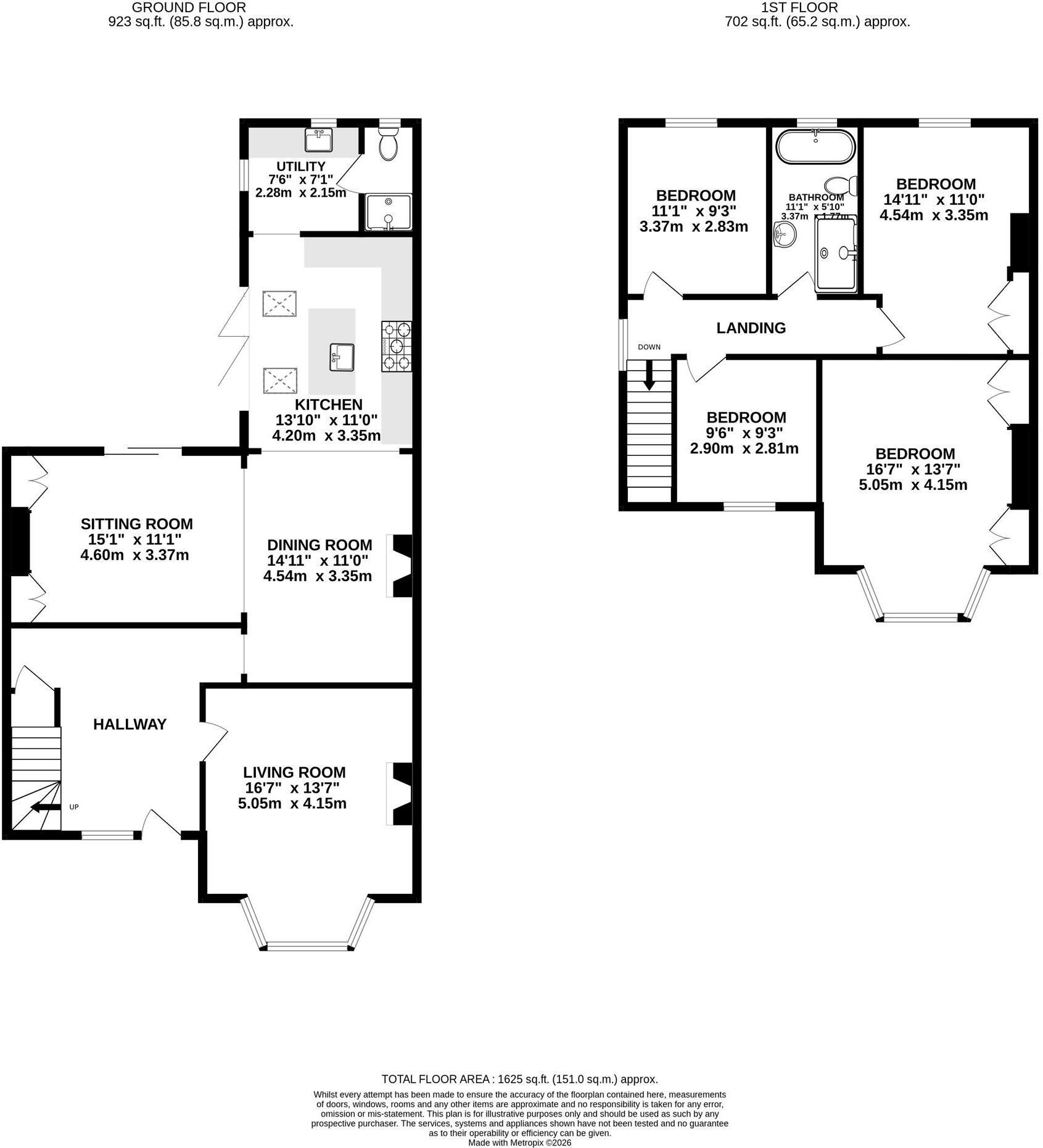 Fields Park Avenue, Newport, NP20 floorplan