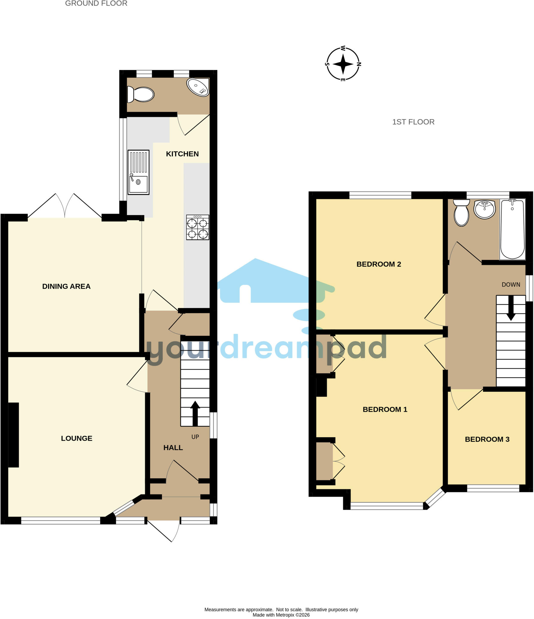 Brookford Avenue, KERESLEY, Coventry, CV6 floorplan
