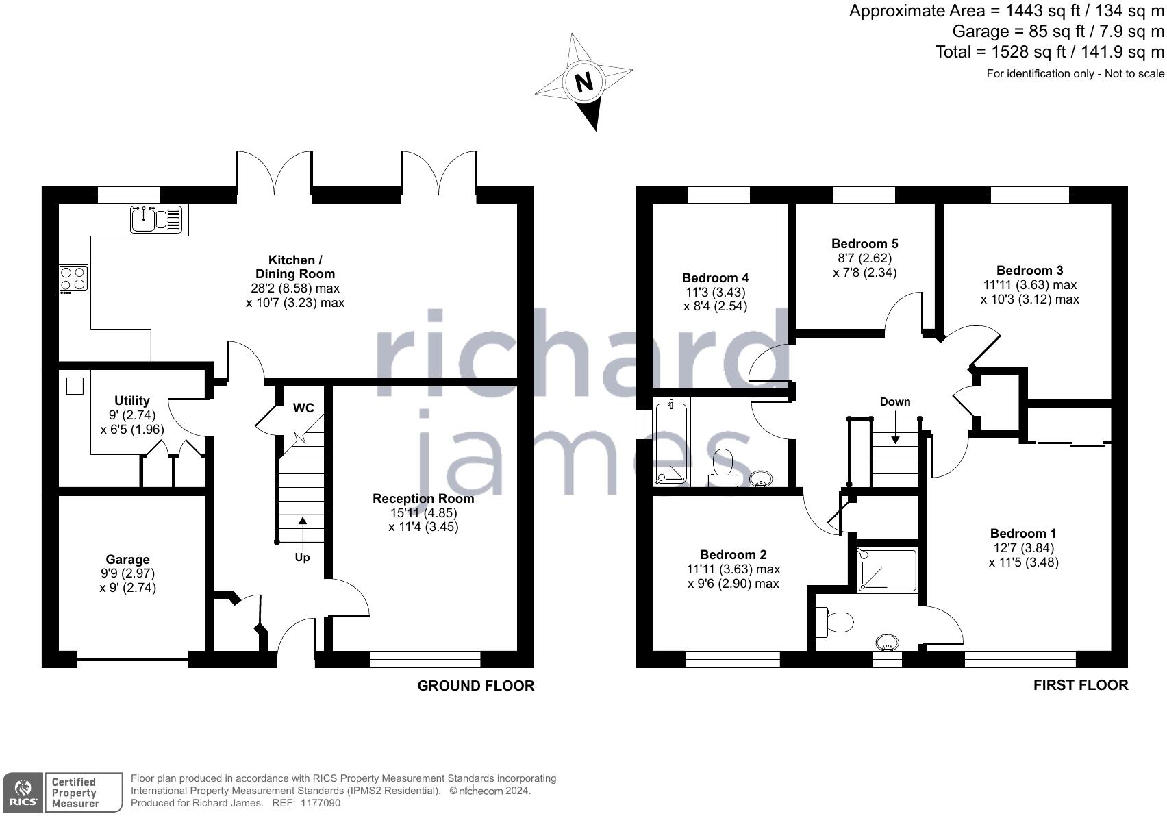 Richardson Road, St Andrews Ridge, Swindon, SN25 floorplan