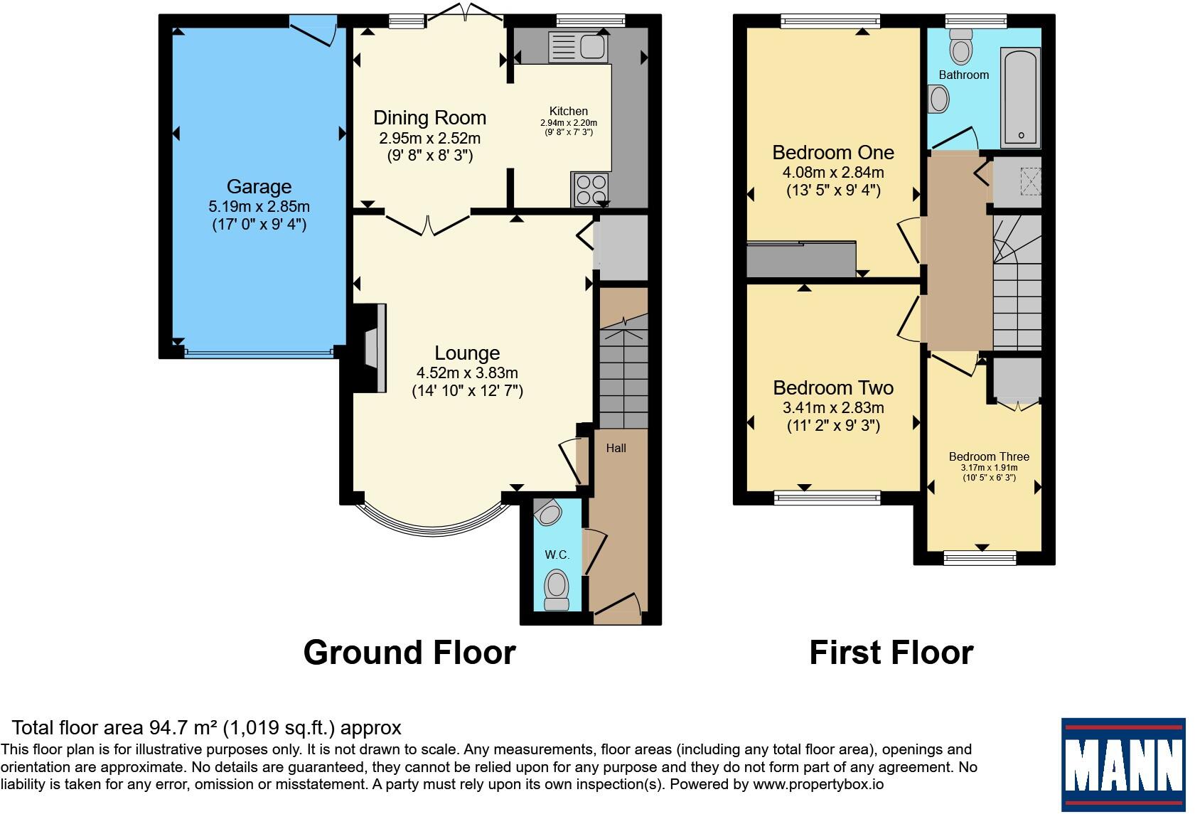 Pipers Close, Totton, Southampton, Hampshire, SO40 floorplan