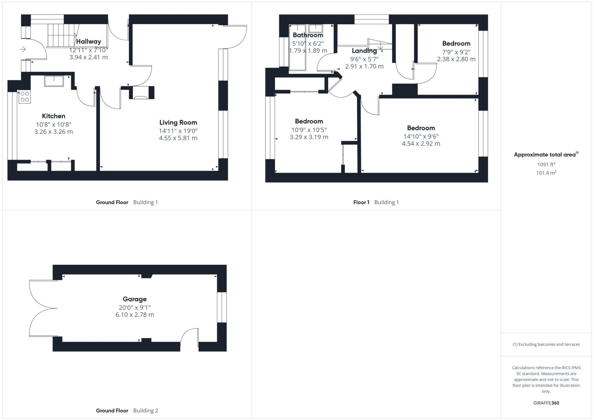 Churchway, Haddenham floorplan