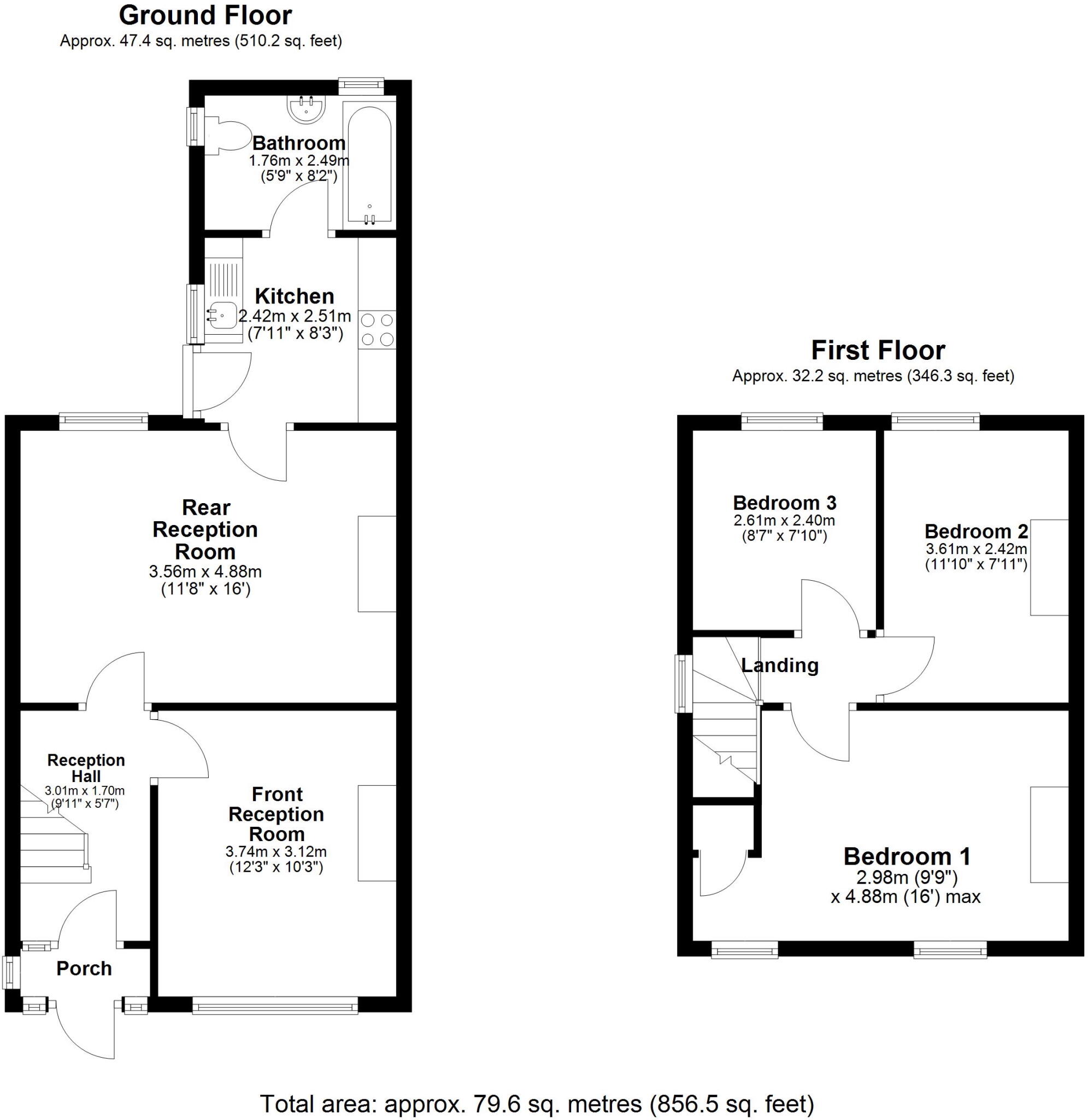 Kingsbury Road , Erdington, Birmingham floorplan