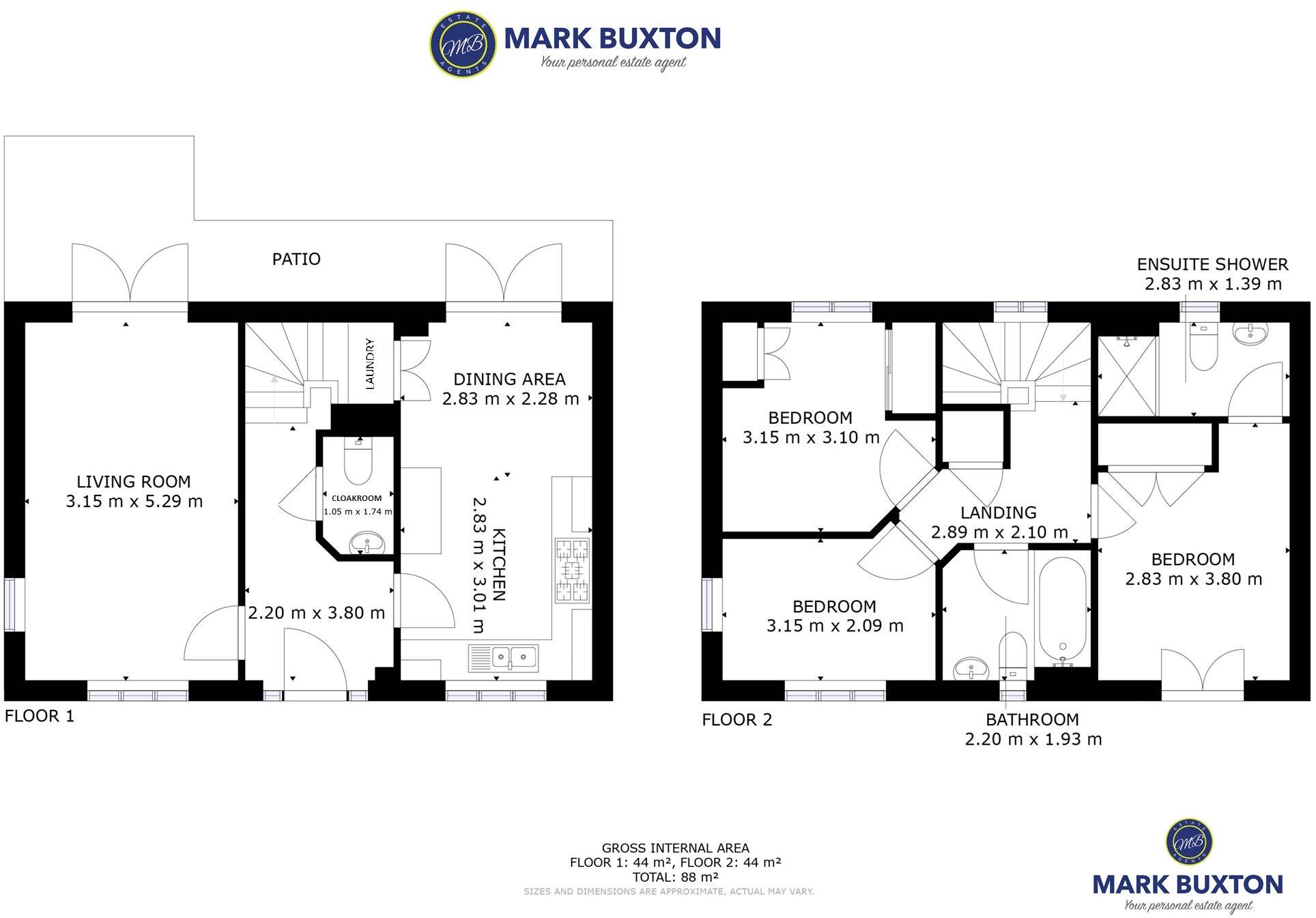 Joseph Clewlow Grove, Trentham, Stoke on Trent, ST4 8ZP floorplan