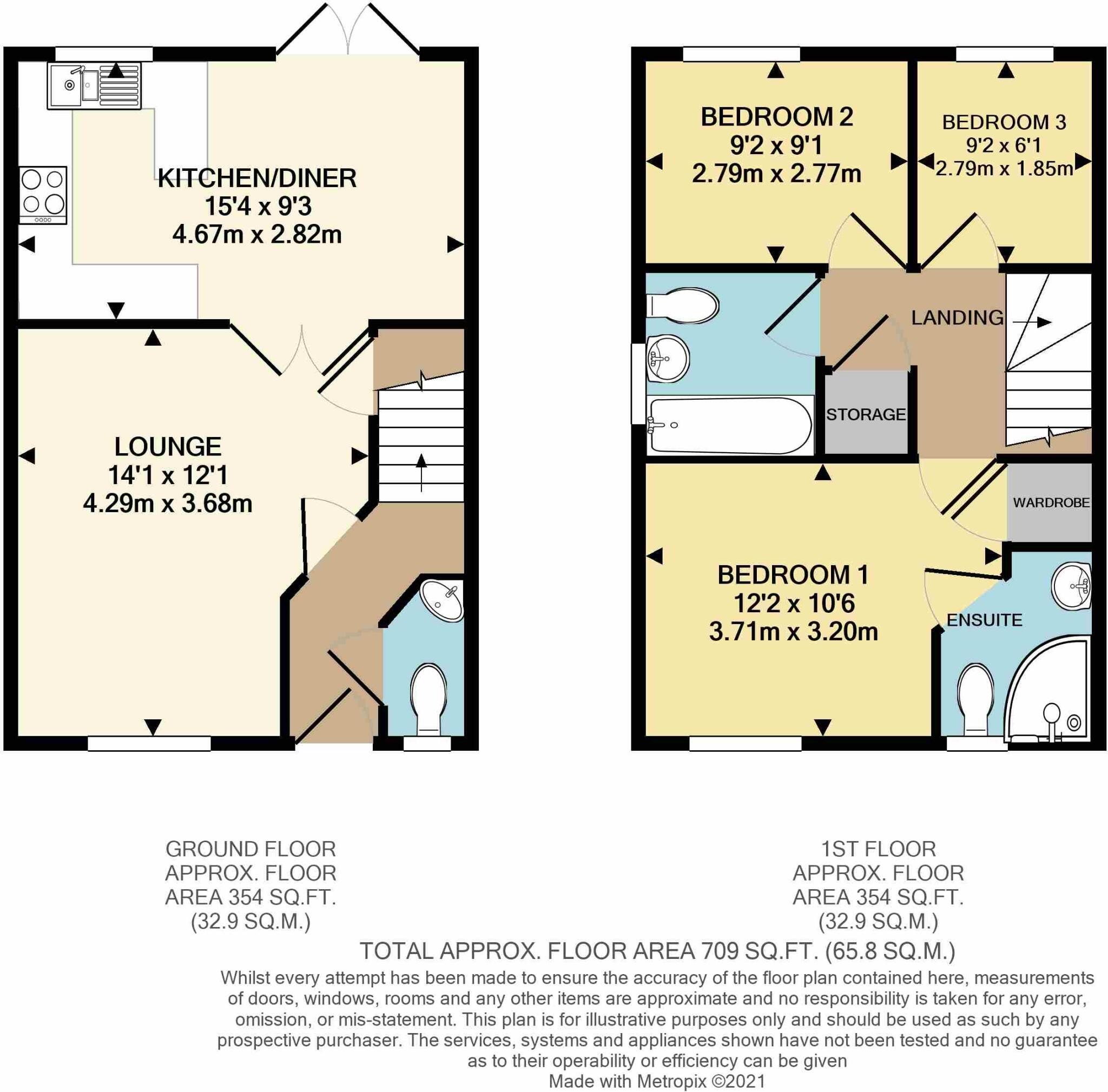 Dartmoor Road, Westbury floorplan
