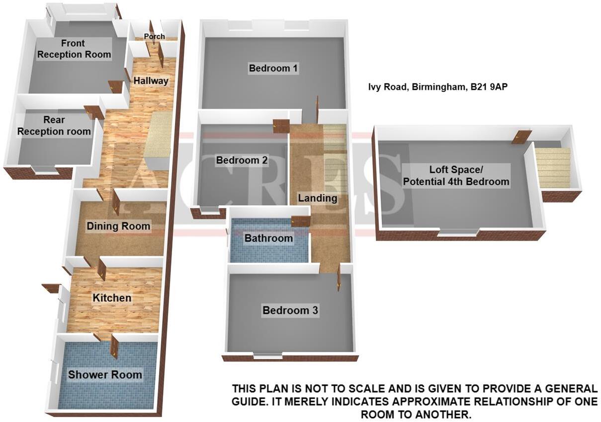 Ivy Road, Handsworth, Birmingham floorplan