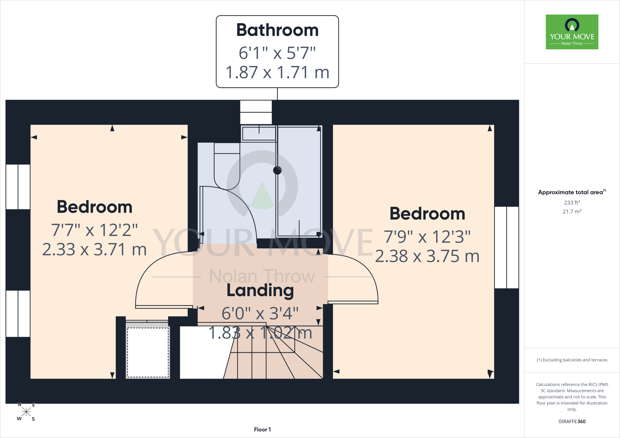 Hodder Street, Kingsthorpe, Northampton, NN2 floorplan