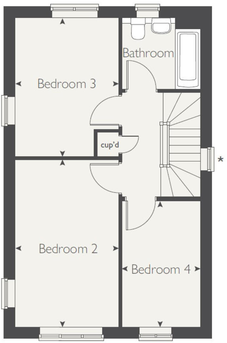 Countryside Homes at Sherford,
Plymouth,
PL9 8FA floorplan