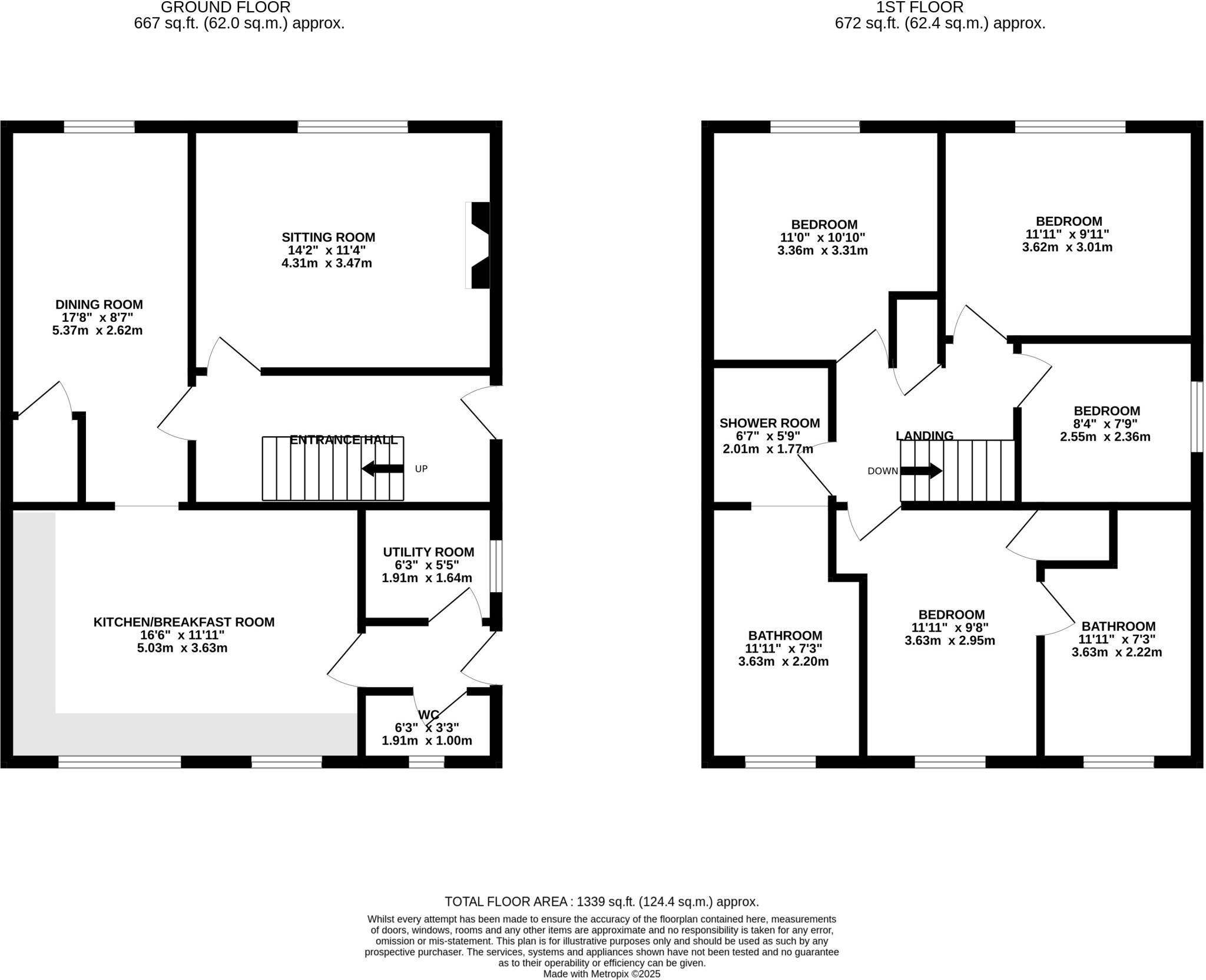 43, Low Road floorplan