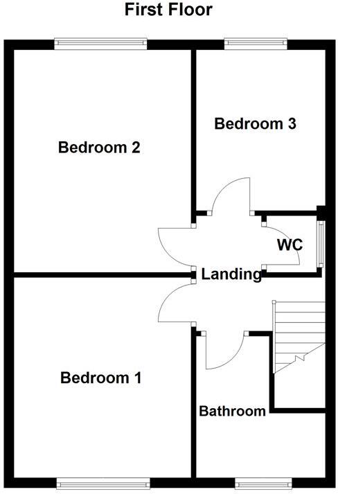 Manygates Lane, Wakefield floorplan